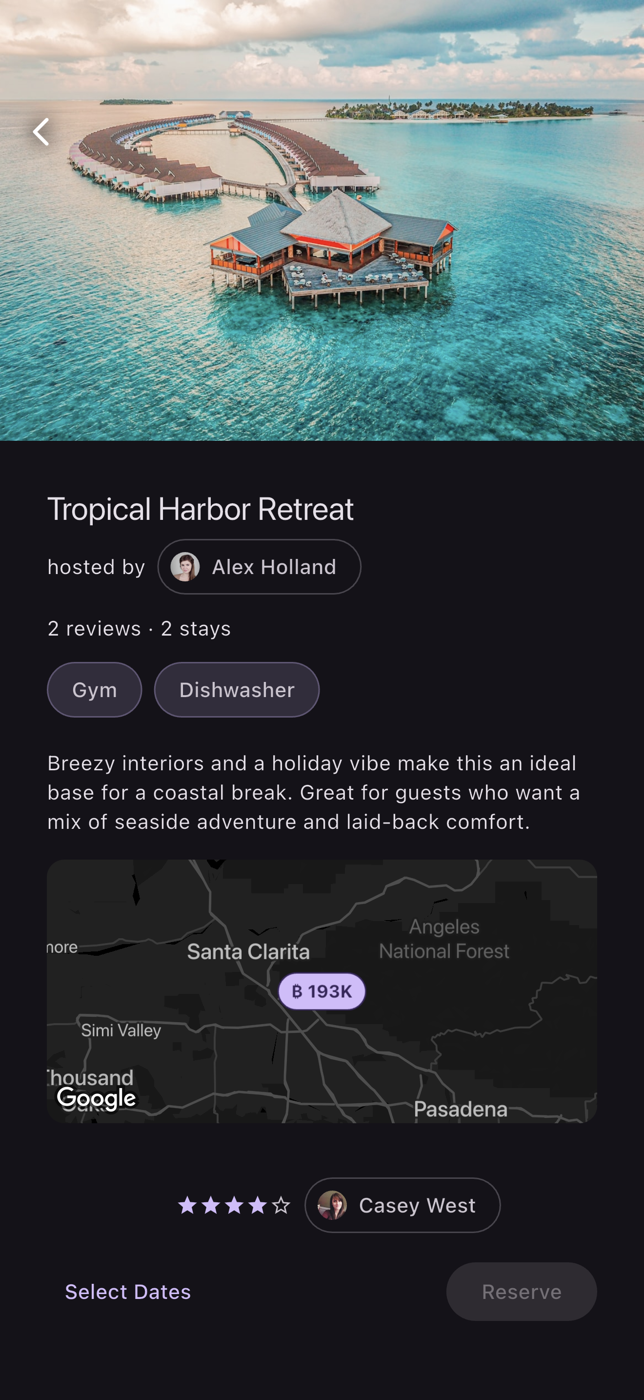 Hostr accommodation listing